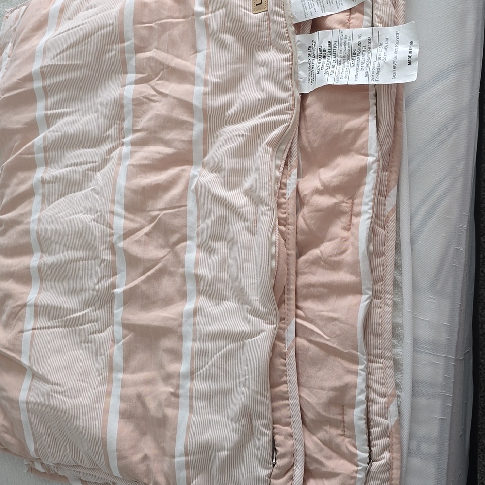 UGG Pink and Grey Pillow Cases New